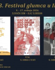 33. Festival glumca u Iloku