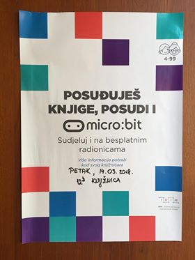 Posuđuješ knjige, posudi i micro:bit!