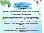 54. ILOČKA BERBA GROŽĐA - PRIJAVE ZA RADIONICU