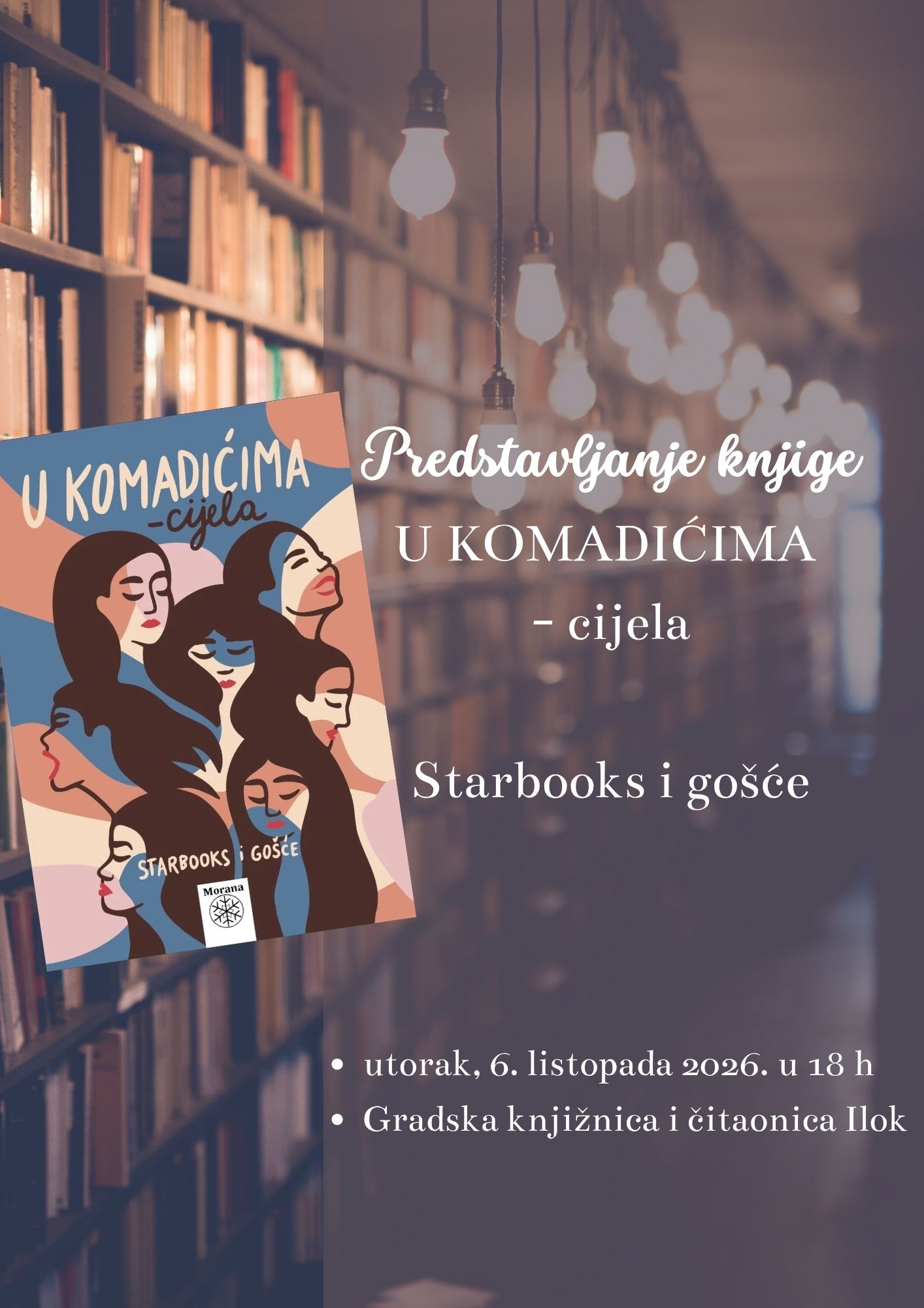 Predstavljanje knjige „U komadićima - cijela“